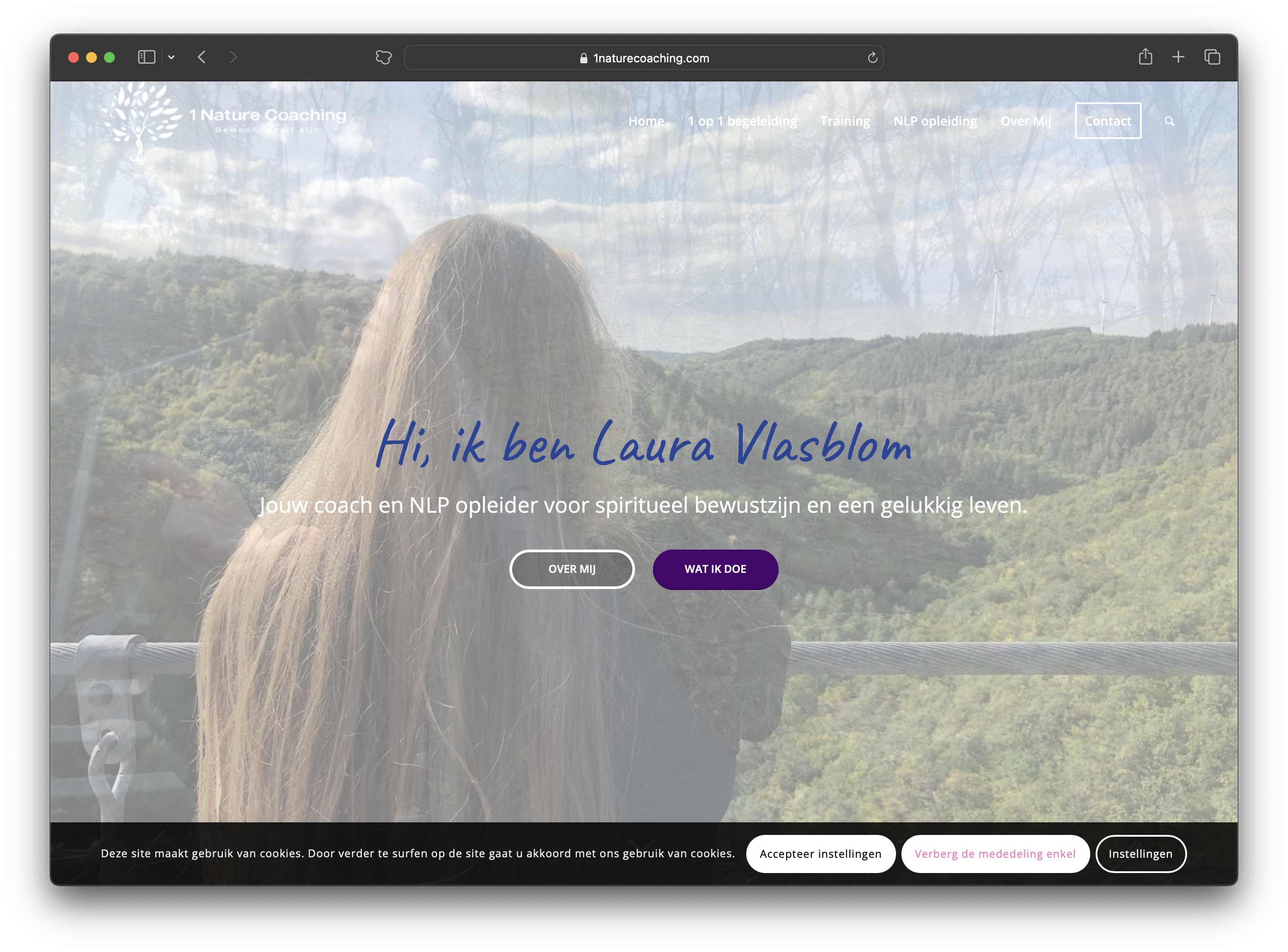 Website 1Nature Coaching